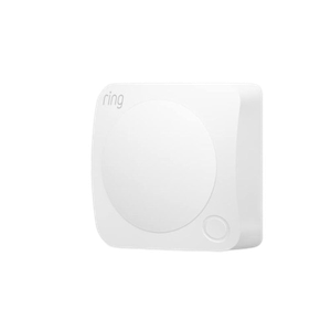 An image showing the Ring Motion detector in white color.