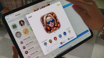 Image Playground running on an iPad