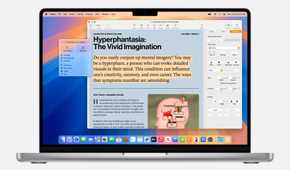 Apple Intelligence running on MacOS