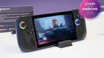 Asus ROG Ally X displaying Tekken 8