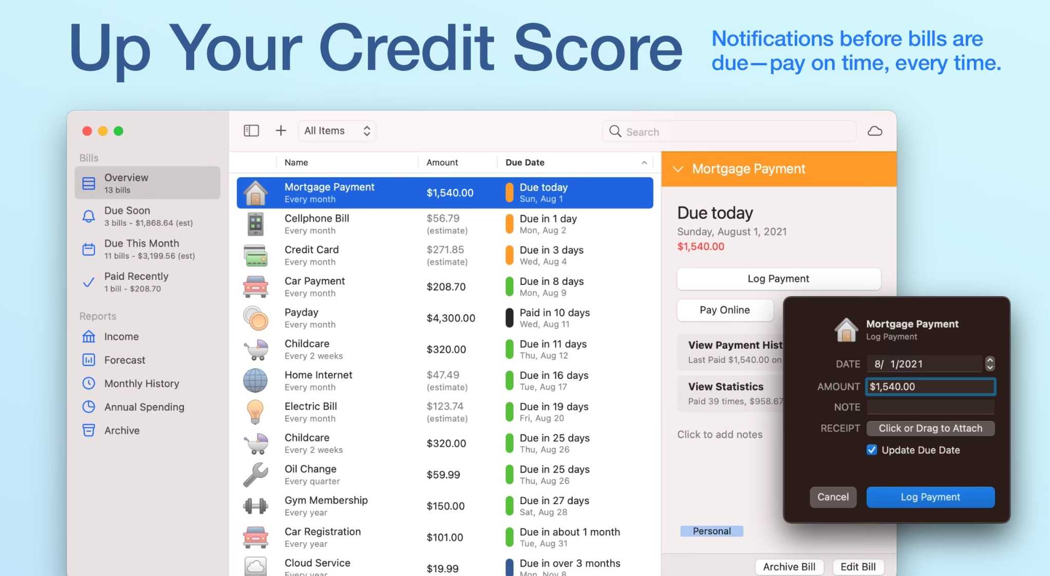 A screenshot showing Chronicle overview