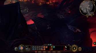 A screenshot of Baldur's gate 3 without Lossless Scaling enabled