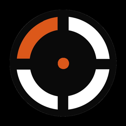A render of the Crosshair X logo
