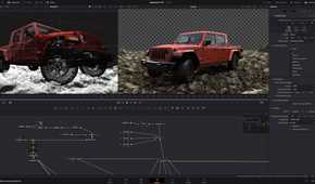 Screenshot of the Fusion panel in DaVinci Resolve 19