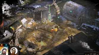 Promotional screenshots from Disco Elysium.