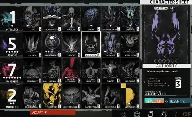 Promotional screenshots from Disco Elysium.