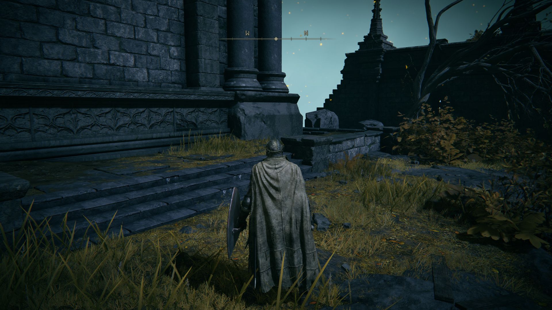 A screenshot of Elden Ring with Lossless Scaling disabled
