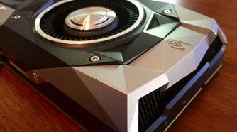 Close-up of GTX 1080 Ti founder's edition