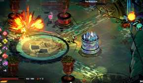 A screenshot of the Hades gameplay experience.
