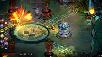 A screenshot of the Hades gameplay experience.