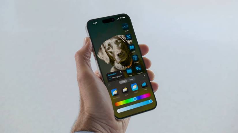 iOS 18 tinting icons 