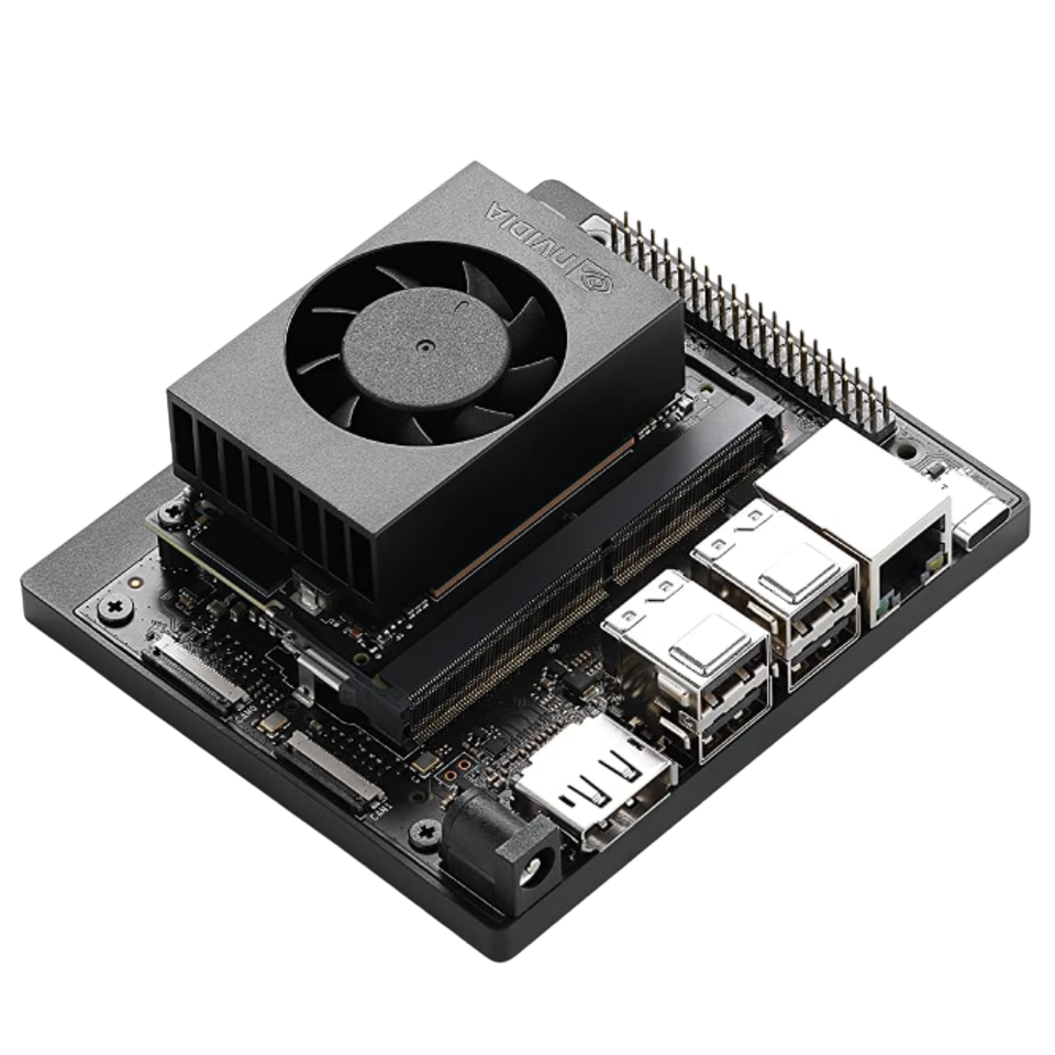 A transparent render of the Nvidia Jetson Orin Nano