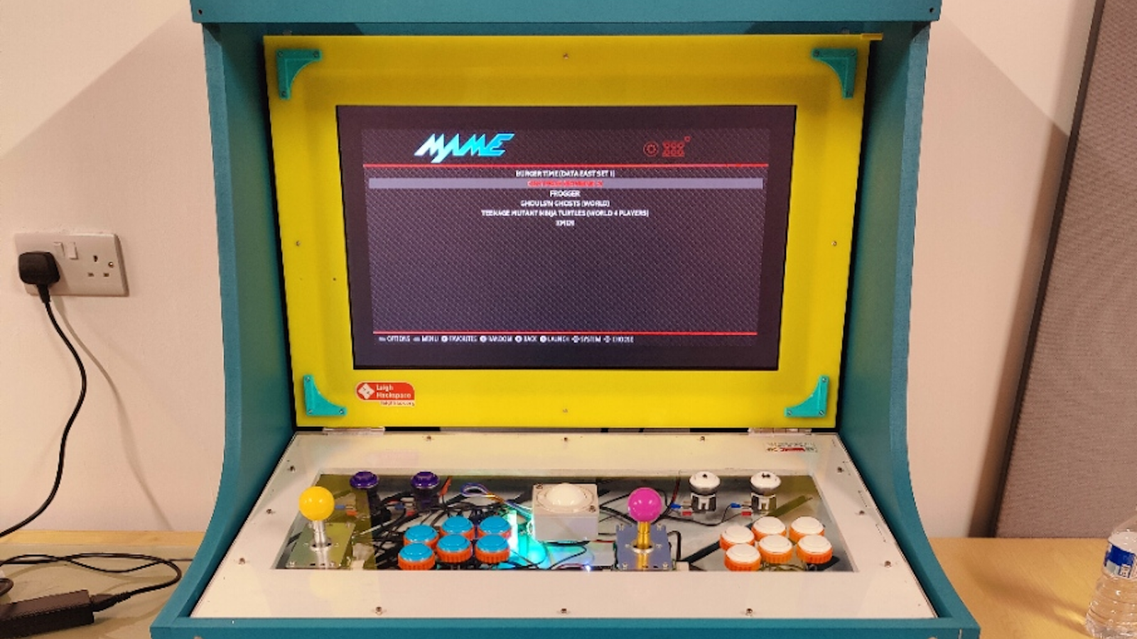 Raspberry Pi4 4gb 搭載ミニアーケードゲーム機 Raspberry Piを使ったアーケード筐体風ゲーム機自作キット