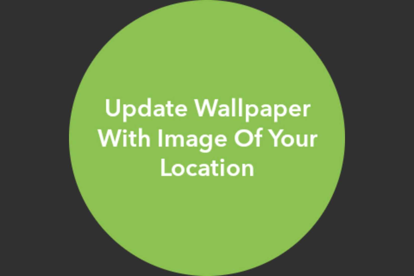 An image showing a screenshot of the IFFTT app on Wear OS.