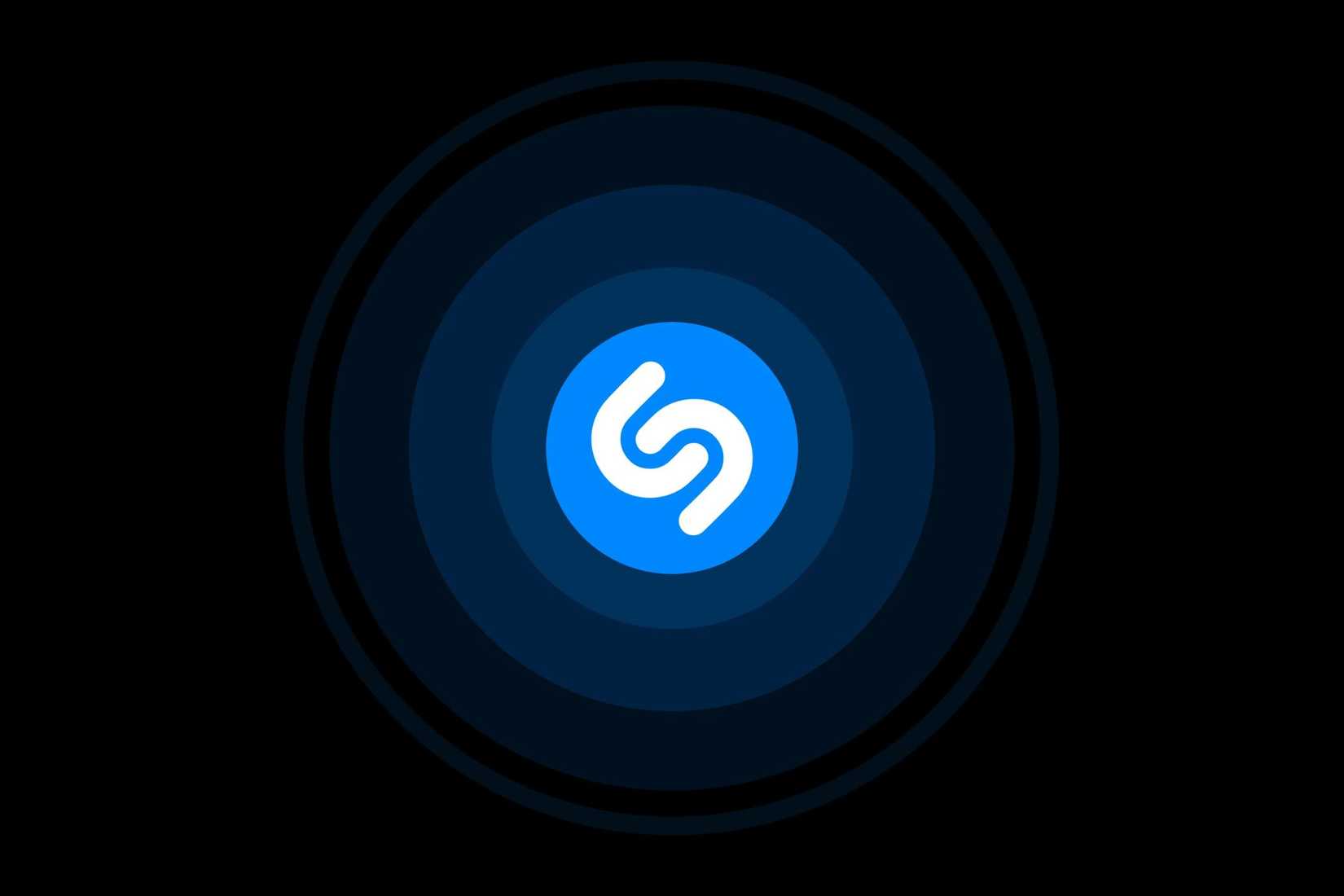 A screenshot showing the Shazam WearOS app.