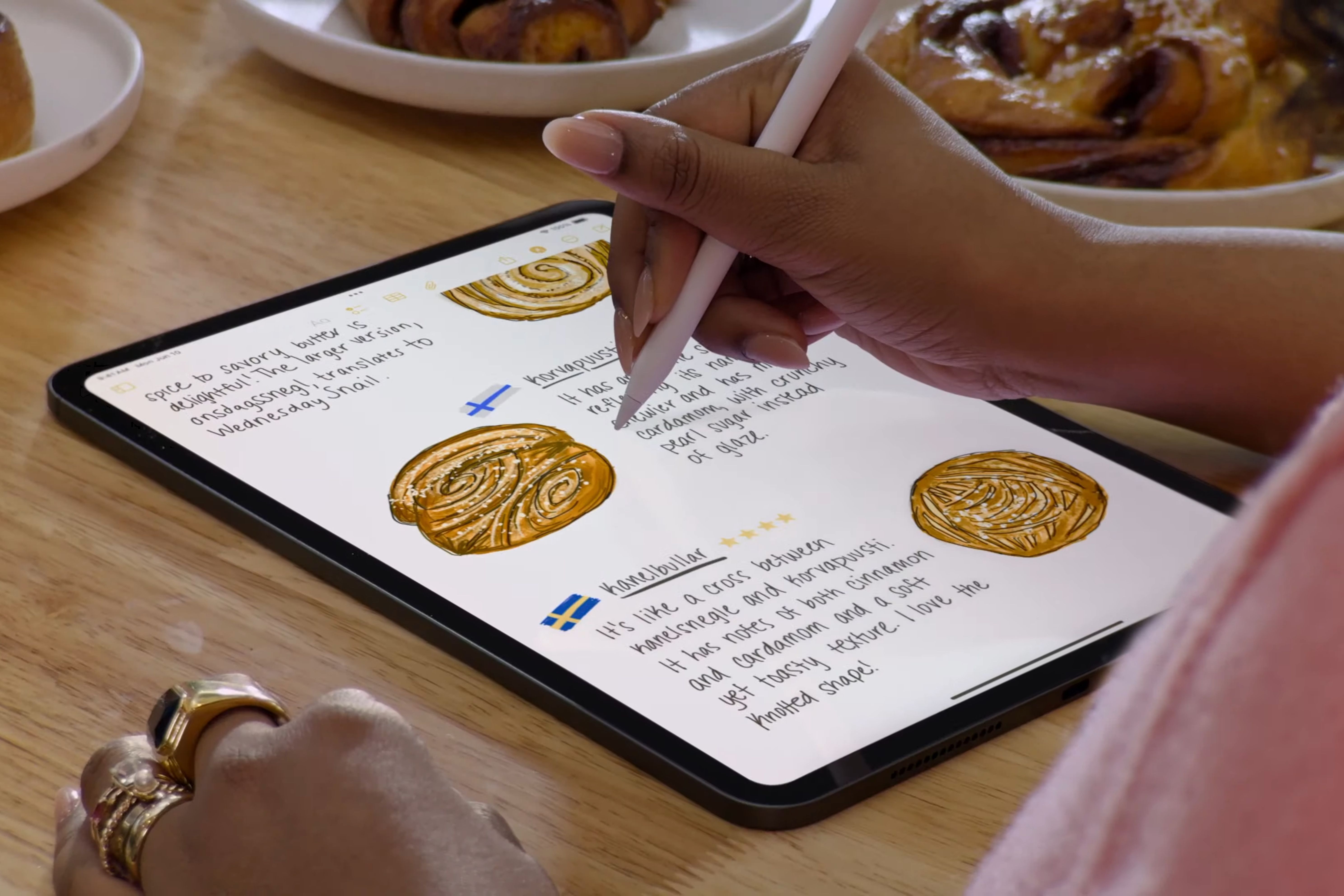 The new Smart Script feature in iPadOS.