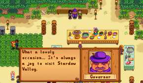 Promotional screenshots for Stardew Valley gameplay.
