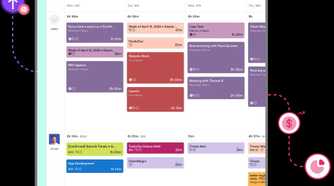 A screenshot showing Timely view