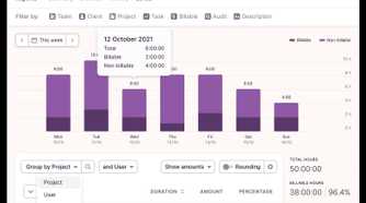 A screenshot showing toggle track reports