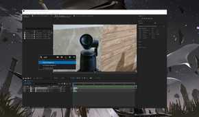 The After Effects interface with the FX Console settings