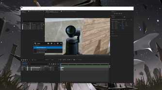 The After Effects interface with the FX Console settings