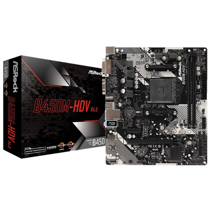 White render of an ASRock motherboard