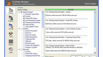 eusing cleaner window