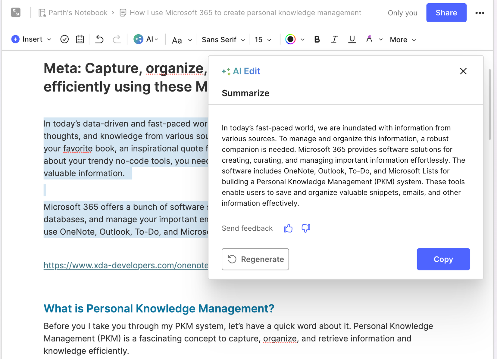 Evernote-AI