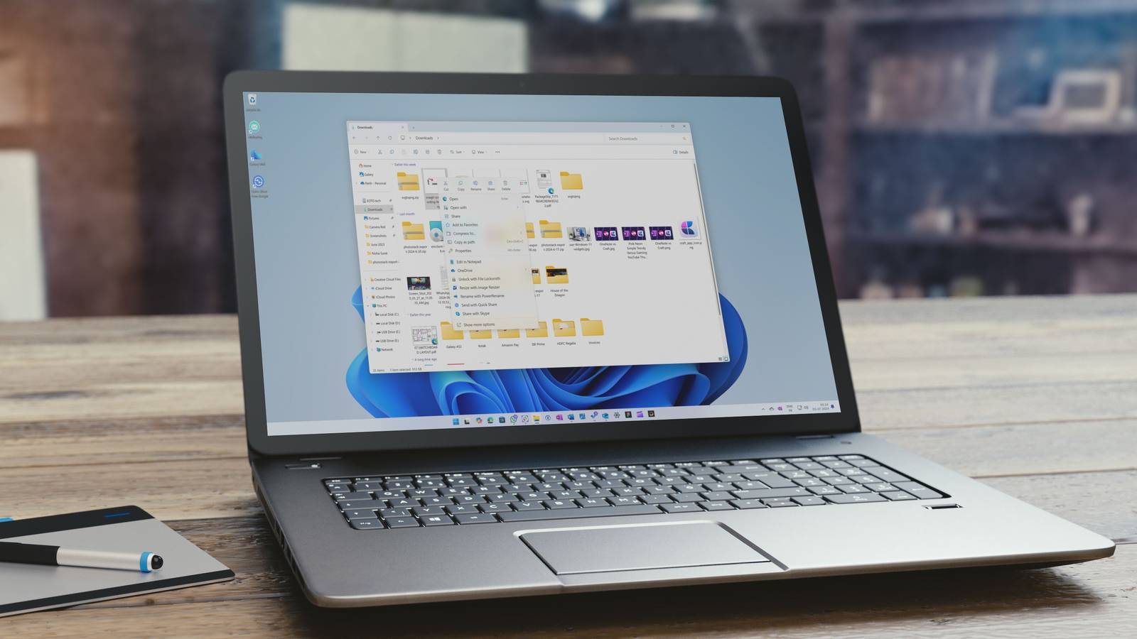 How to get right-click menu back on Windows