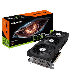 A transparent render of the Gigabyte GeForce RTX 4080 Super WINDFORCE V2