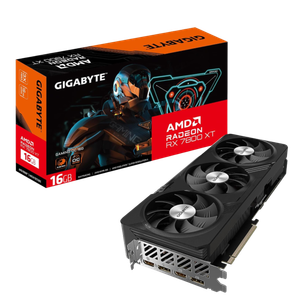 A transparent render of the GIGABYTE Radeon RX 7800 XT Gaming OC