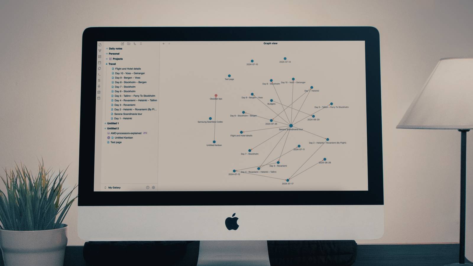 How to visualize your notes in Obsidian with Graph view