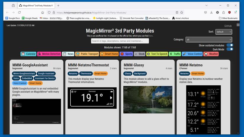 How I customized MagicMirror to make a digital daily dashboard