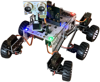 This kit lets you build a miniature Mars Rover with a Raspberry Pi ...