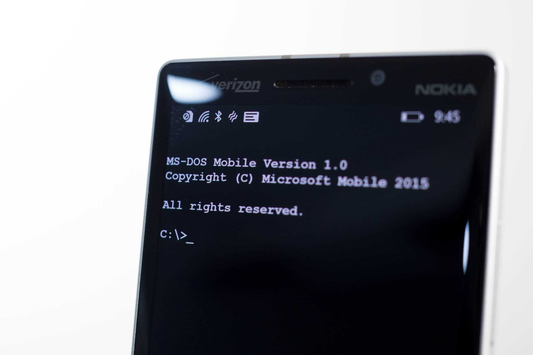 MS-DOS for Mobile