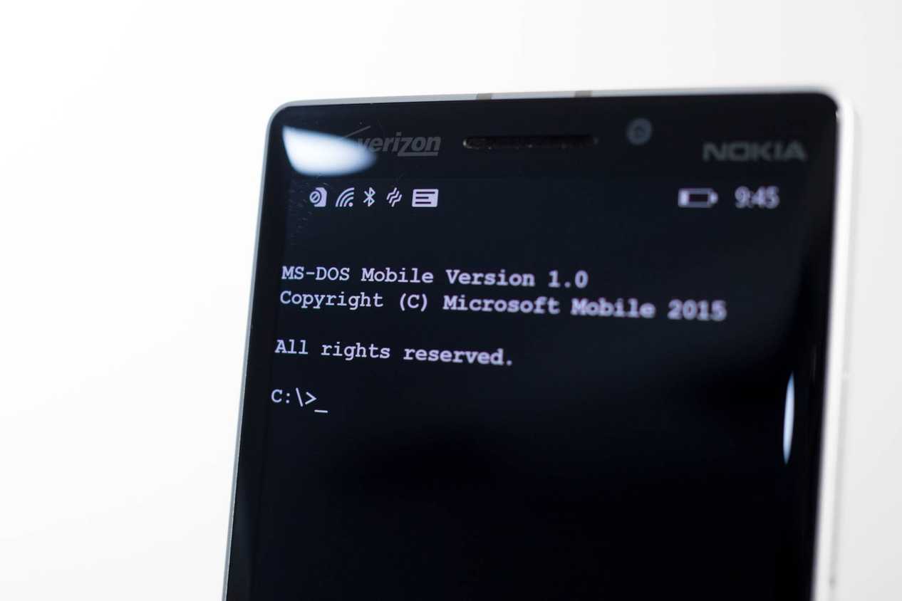 MS-DOS for Mobile