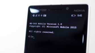 MS-DOS for Mobile