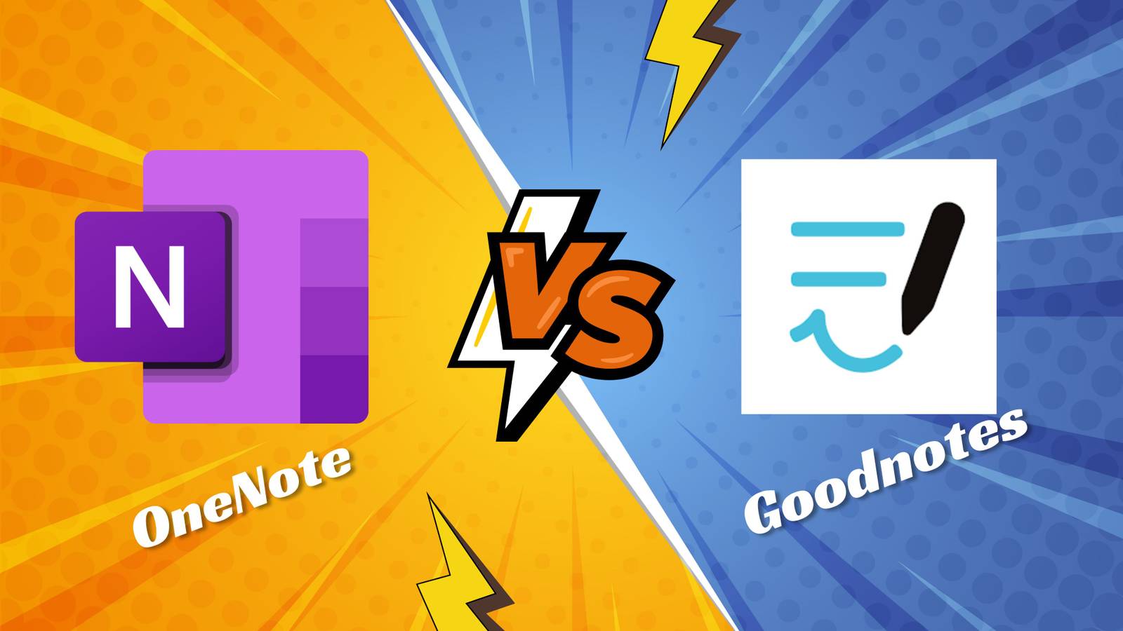 OneNote vs. Goodnotes: The ultimate digital note-taking smackdown