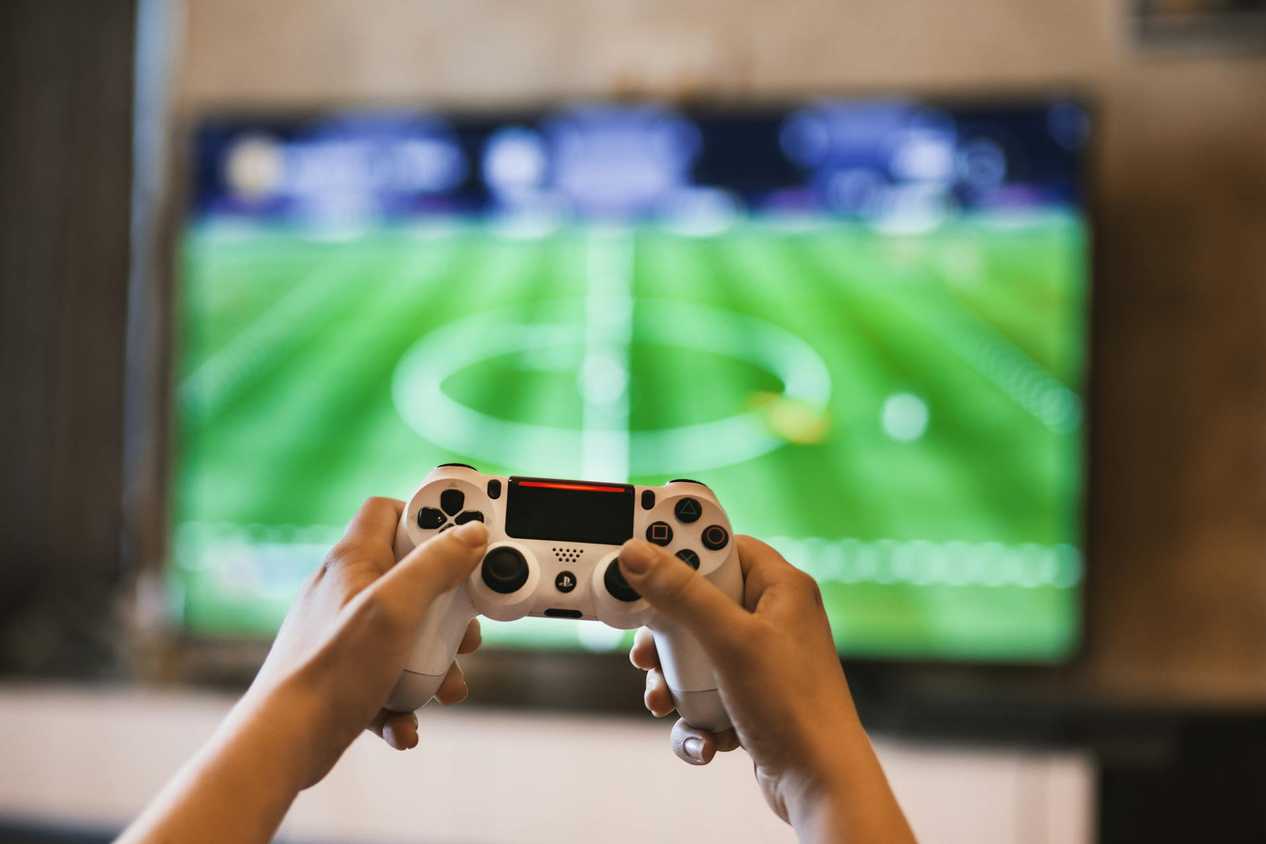 playstation 4 soccer match