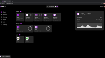 HexOS Dashboard