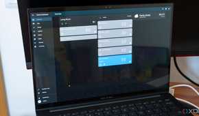 Home Assistant screen