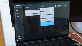 Home Assistant screen