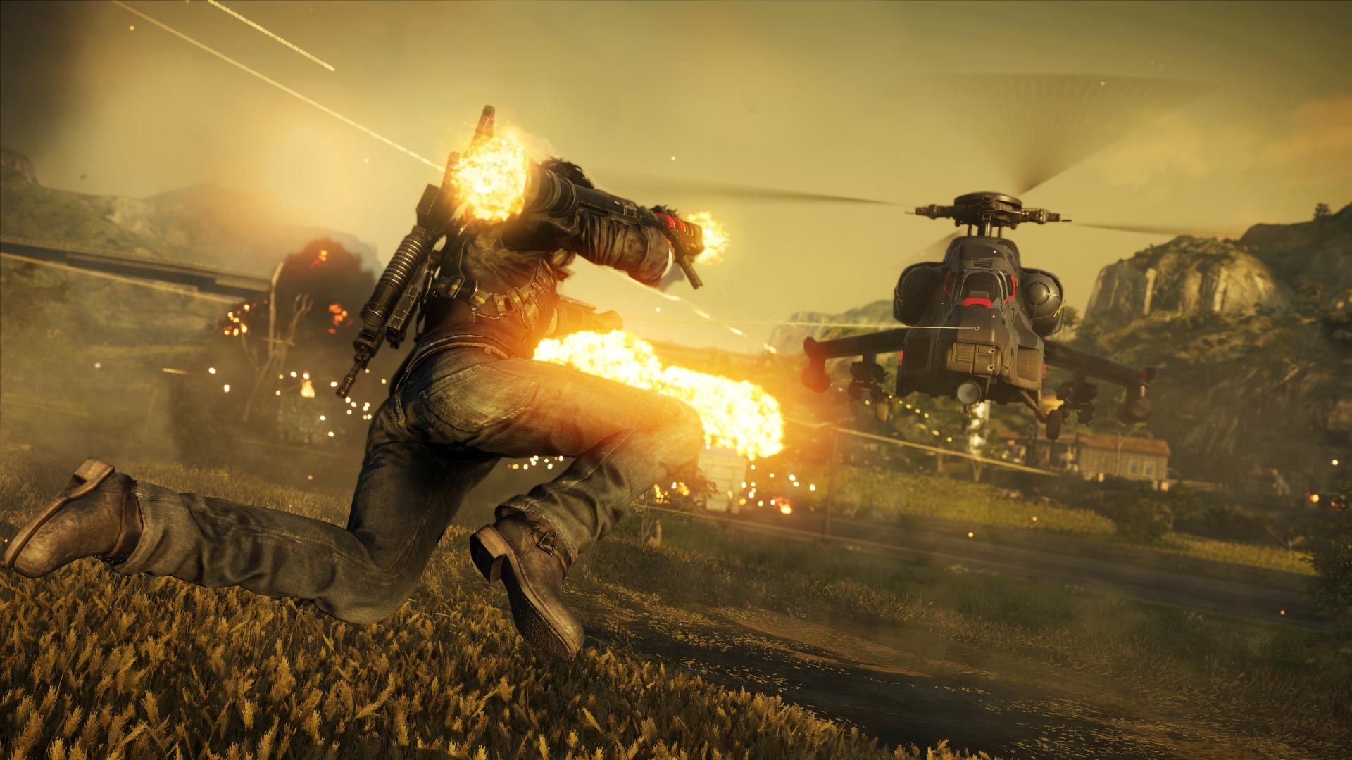 Screenshot from the game Just Cause 4