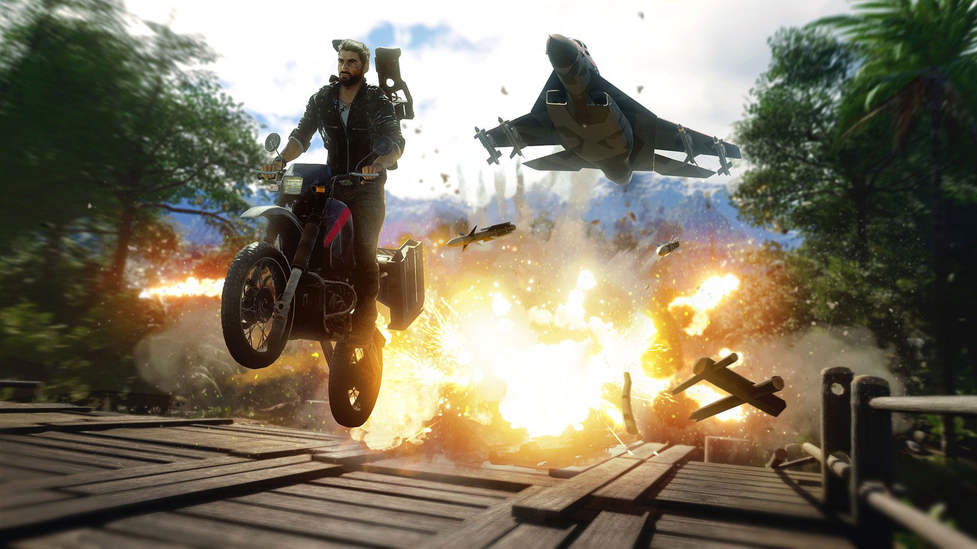 Screenshot from the game Just Cause 4