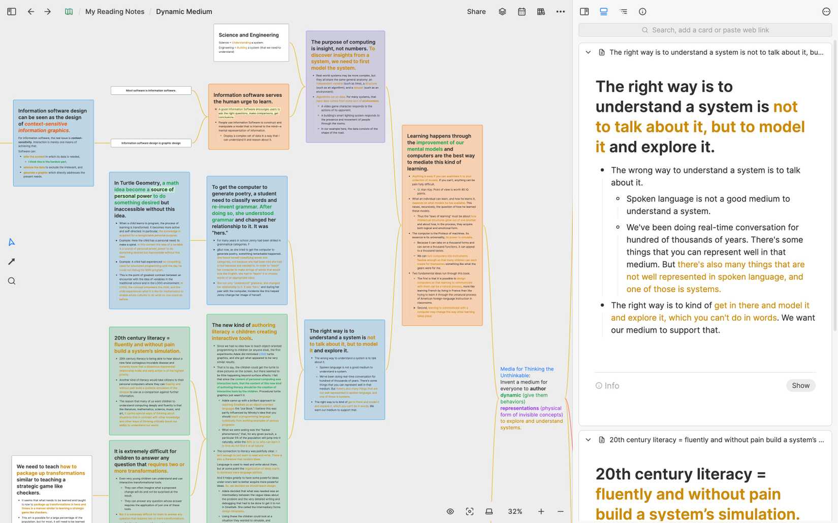 Heptabase visual note-taking