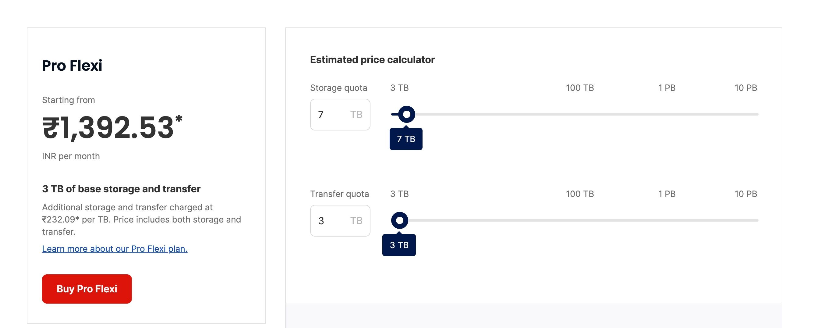 Mega flexible pricing