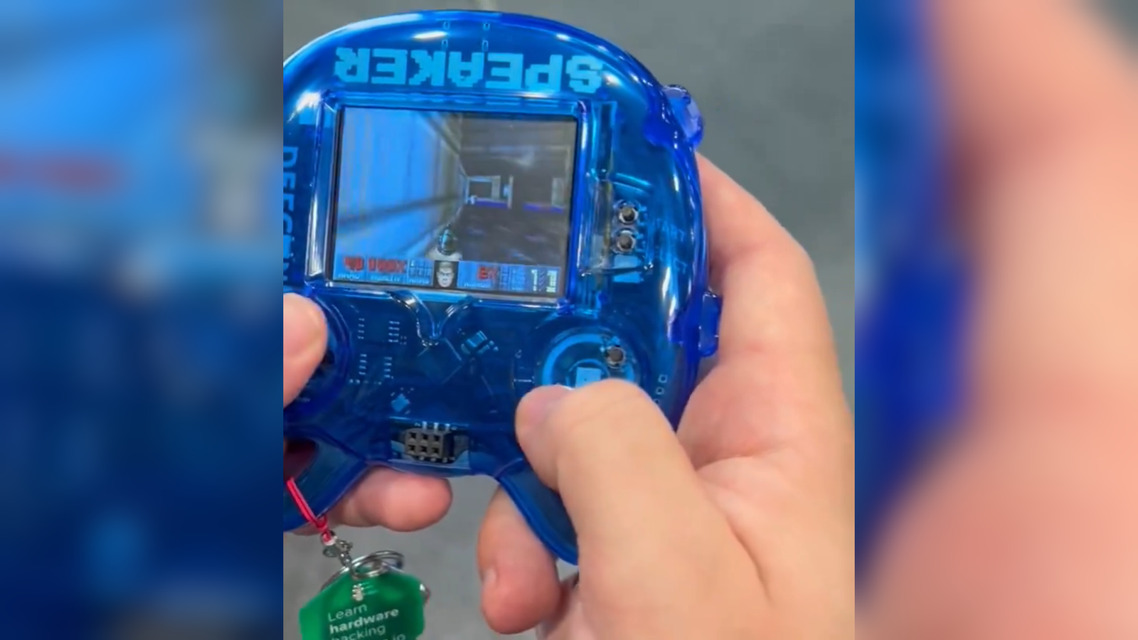 An RP2350 running Doom on the Def Con badge
