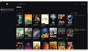 The Epic Games Store client running under Rosetta 2 in macOS.
