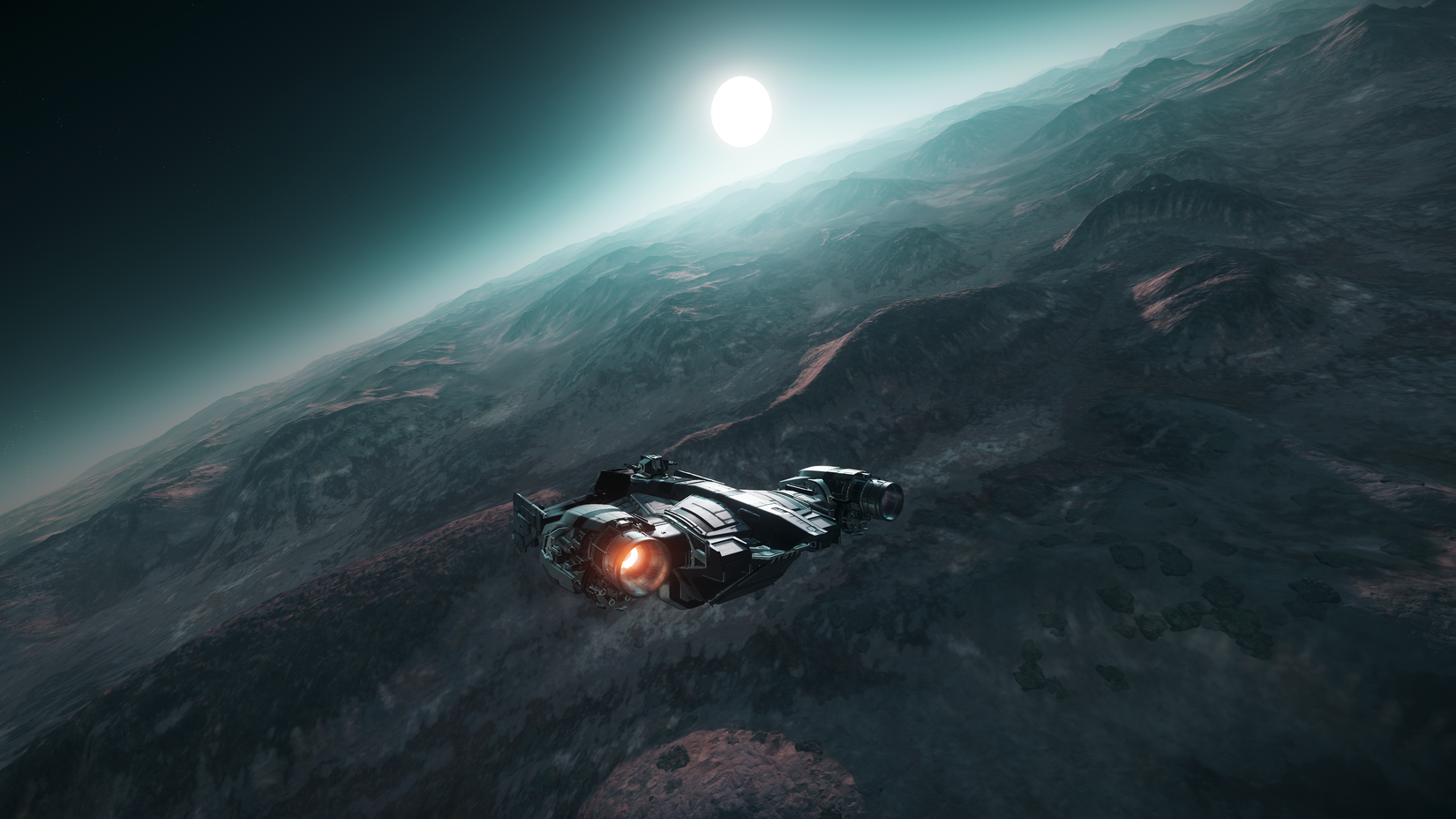 Screenshot from the game Star Citizen