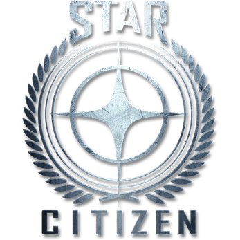 Render of the logo of Star Citizen video game